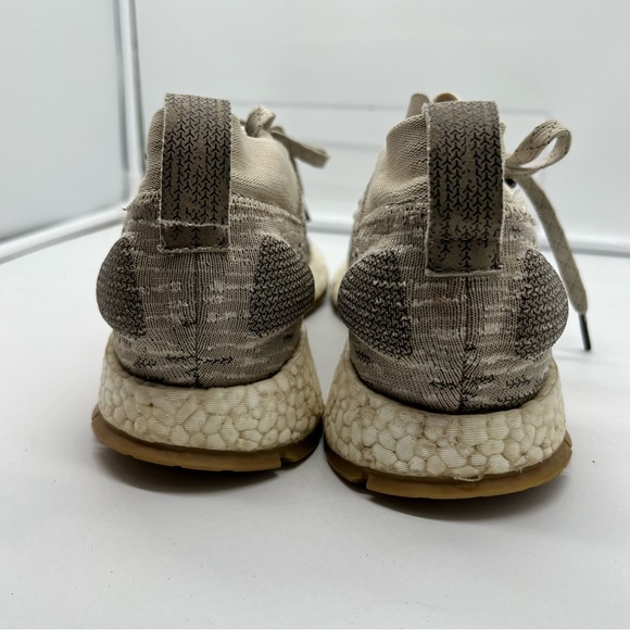 Adidas Pureboost Men's Size 8.5 Running Shoes Gray Athletic Trainer Sneakers - Picture 4 of 8